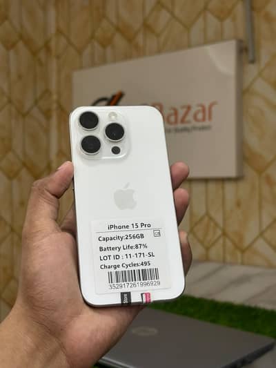 APPLE IPHONE 15 PRO 256gb JV NON PTA