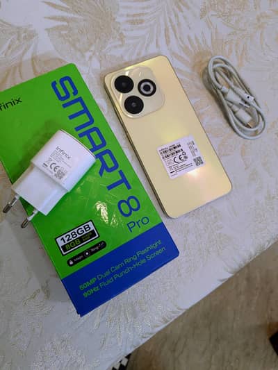 Infinix Smart 8 Pro Complete Box