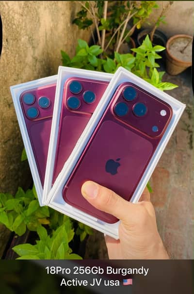 I phone 18 pro 256GB jv box