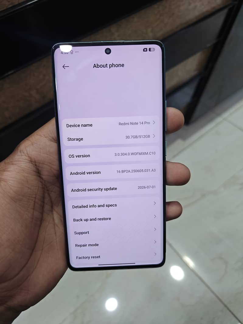 REDMI NOTE 14 PRO 6