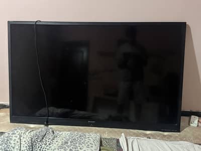 sharp lcd panel break