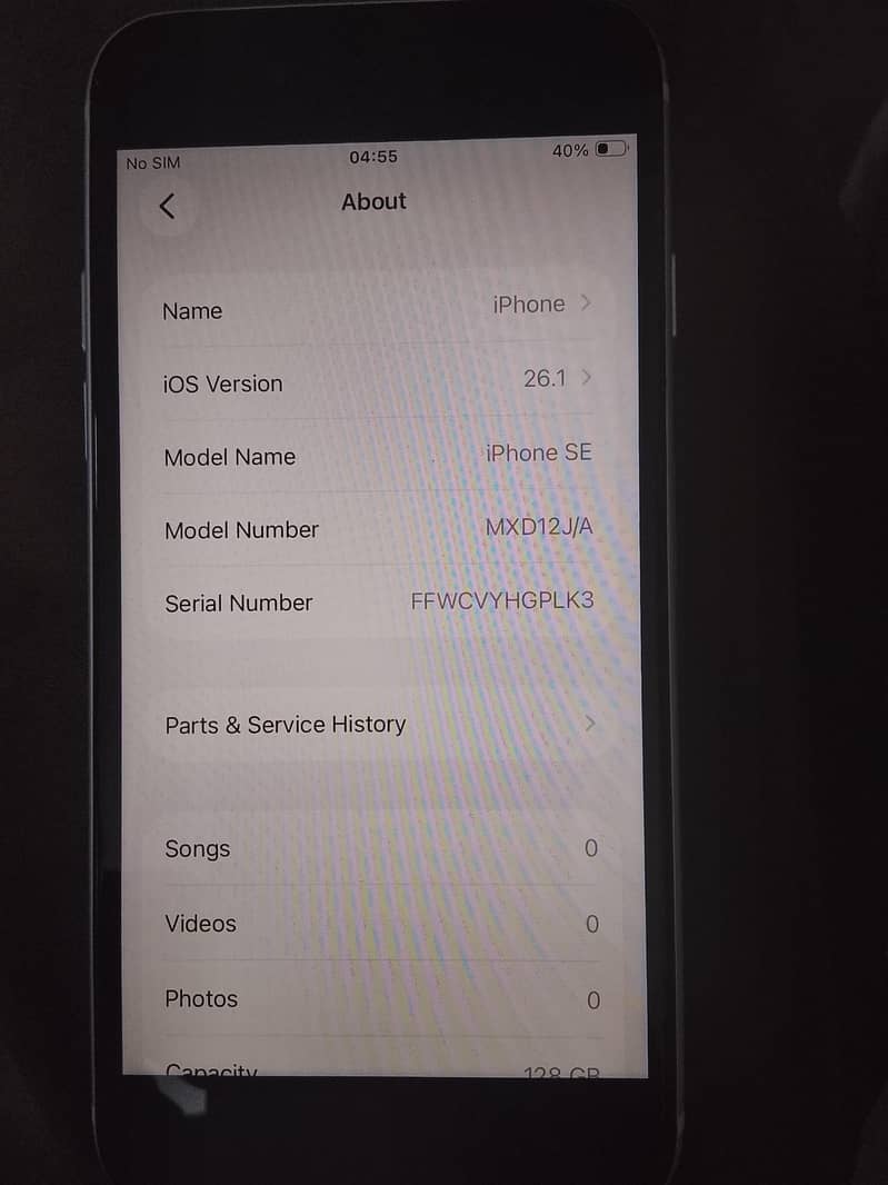 Apple iPhone SE 0