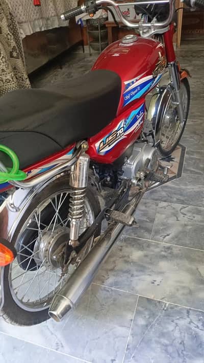 union star 70cc bike conditions good seat cover change
