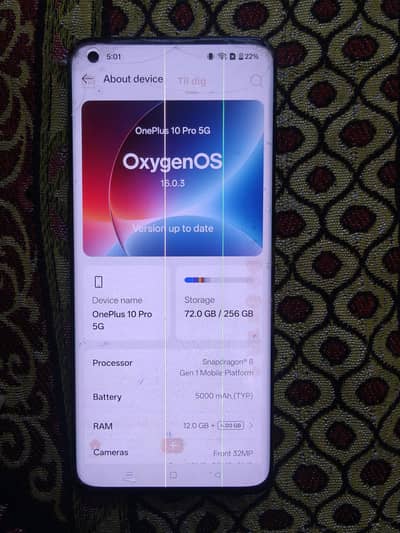 OnePlus 10 pro 5g non pta 12/256