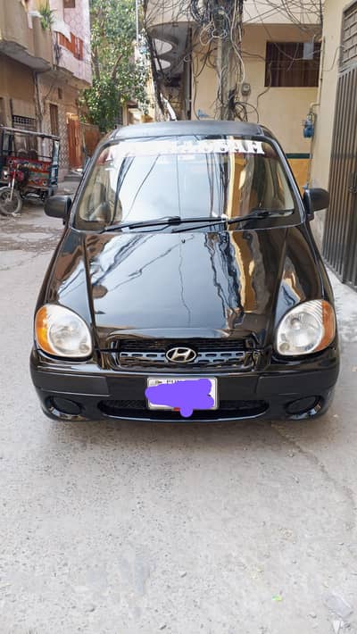 Hyundai Santro 2006 totaly home used
