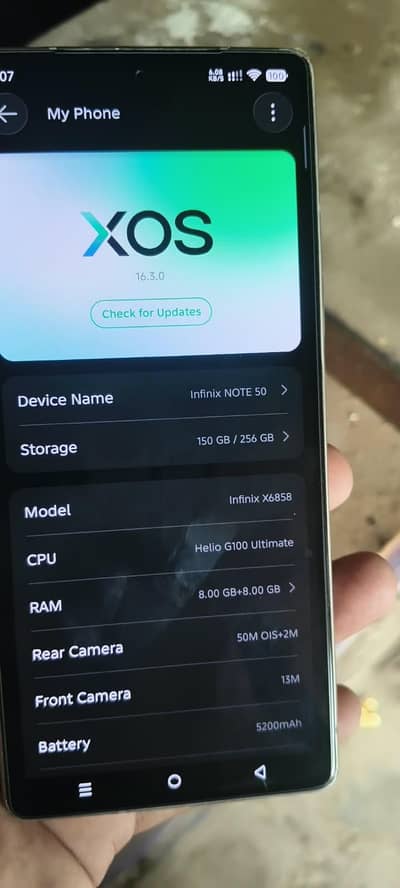 Infinix note 50