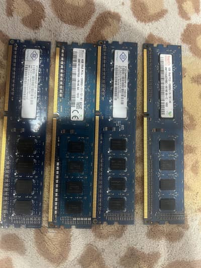 Ram of sk hynix nanya and hynix korea ram ddr3