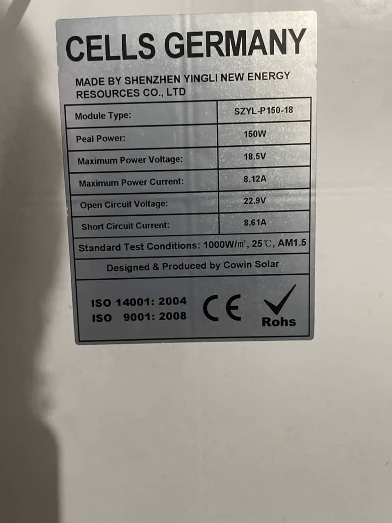 150 watt solar panel 3