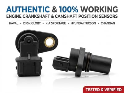 AUTHENTIC & 100% WORKING ENGINE CRANKSHAFT & CAMSHAFT SENSORS
