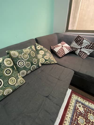 5 seater L shape sofa