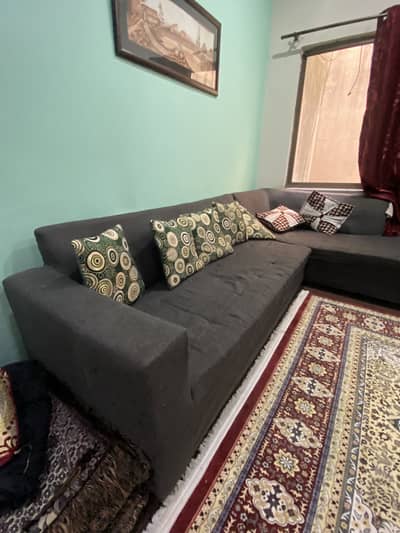 5 seat L shape sofa urgent sell