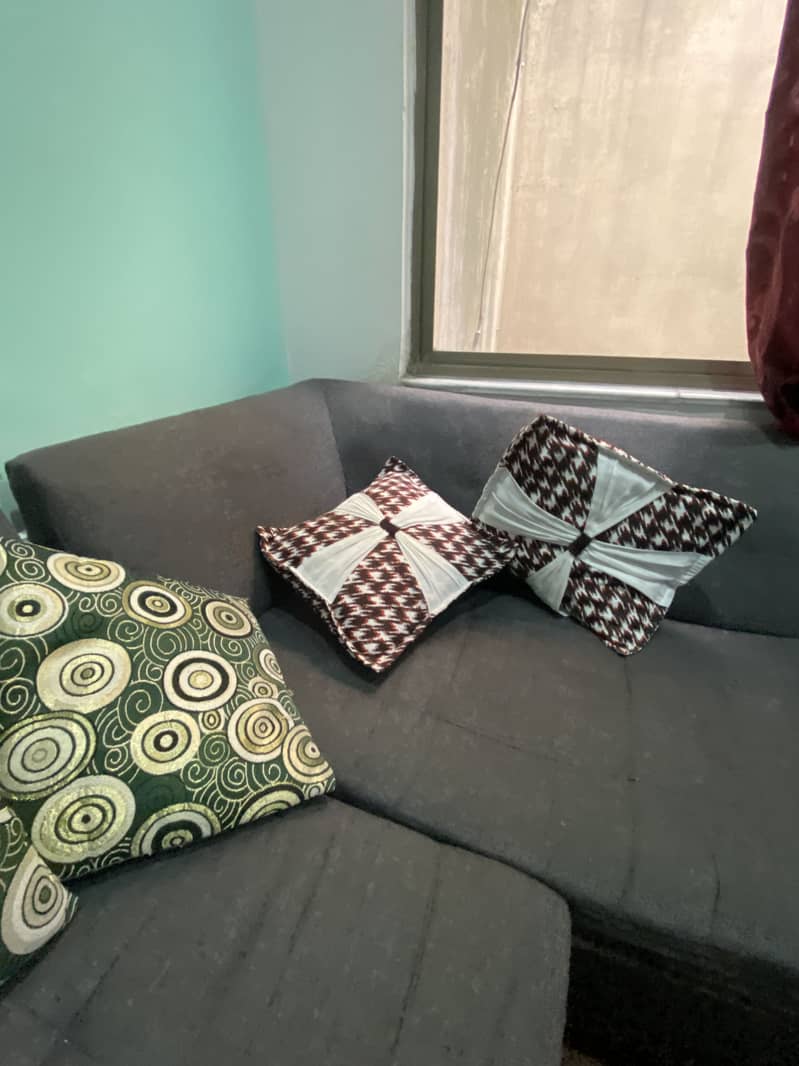 5 seater L shape sofa 4