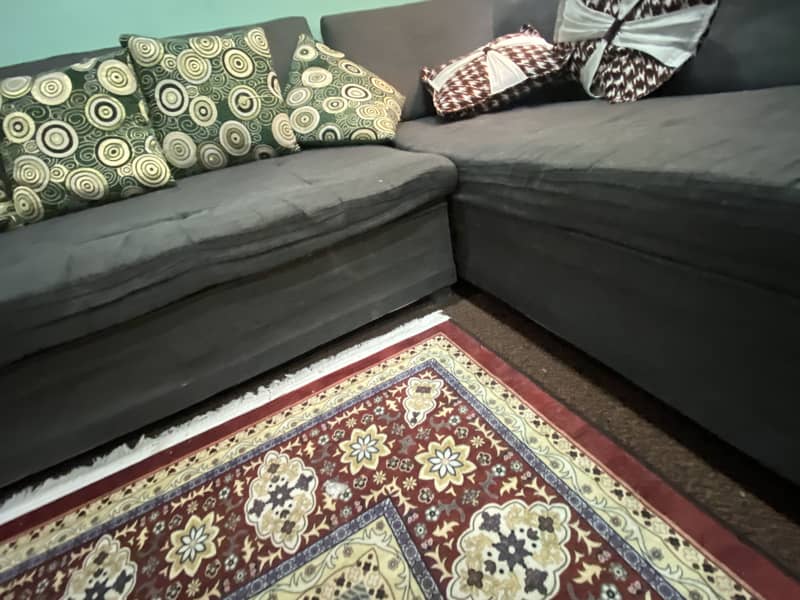 5 seater L shape sofa 7