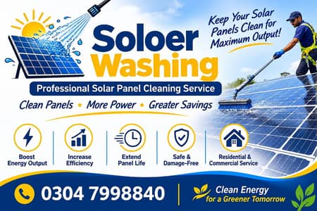 zai solar panels cleaning 50% off