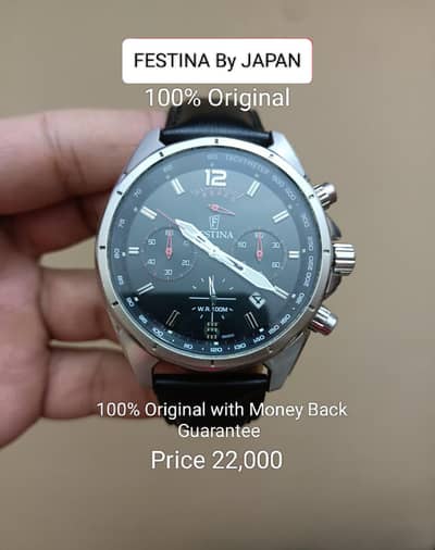 FESTINA By Japan 100% original Model: 6853