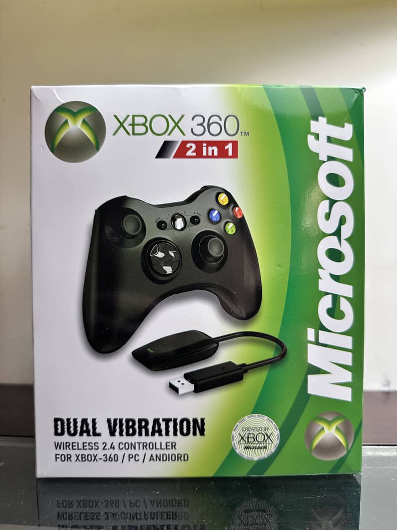 Xbox 360 Slim with multiple accessories 7