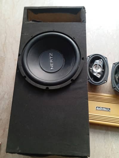 woofer ampilifer speakers