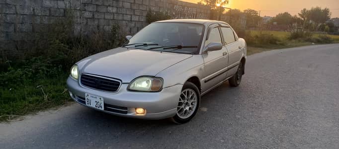 Suzuki Baleno 2002. AC/ heater. good condition for family  user