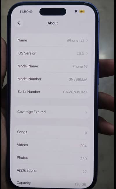 Apple iPhone 16