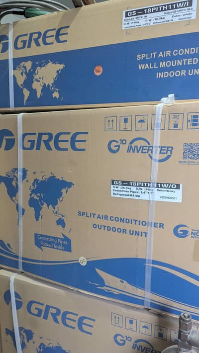 Gree 1.5 Ton Inverter R410 Non Flamneable Gas Cheap price