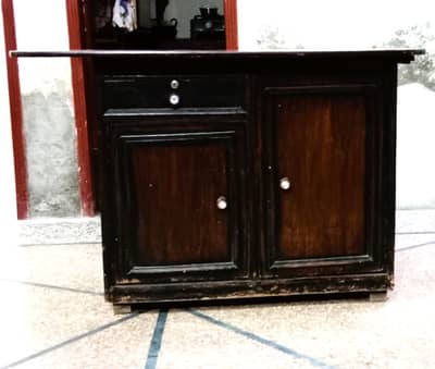 Table for Clothes Press (Istri Table) With Drawers