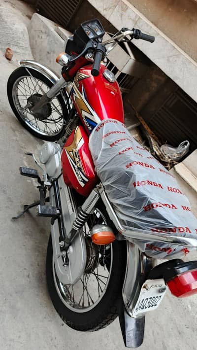 honda 125 modal 2020 new condition home use