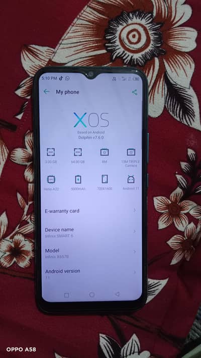 Infinix smart 6