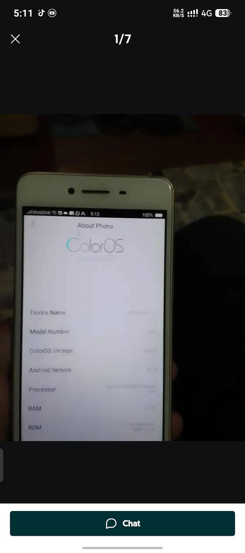 OPPO A37 0