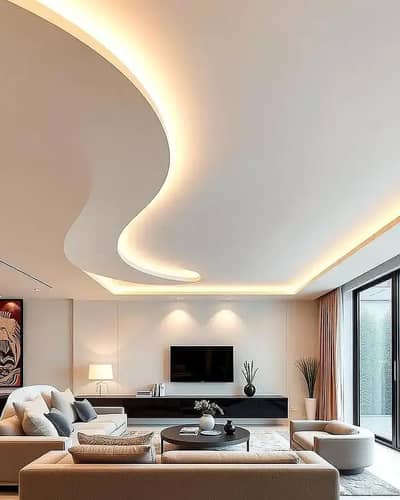 Gypsum ceiling | False ceiling | Bedroom Ceiling | PVC Ceiling | Sale