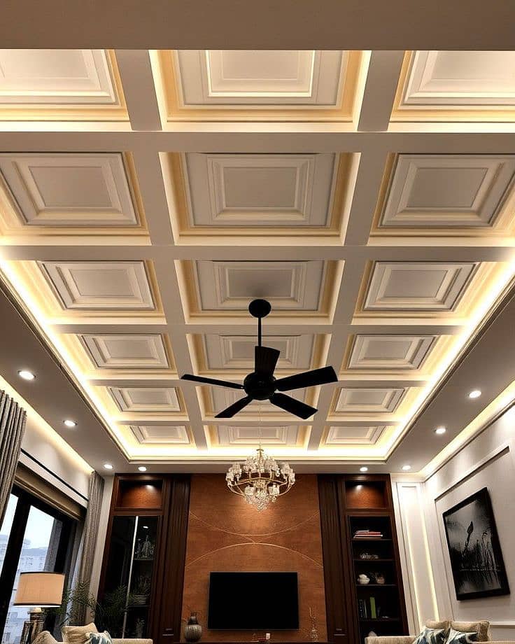 false ceiling/pop ceiling/pvc ceiling/gypsum ceiling/dumpa ceiling 1