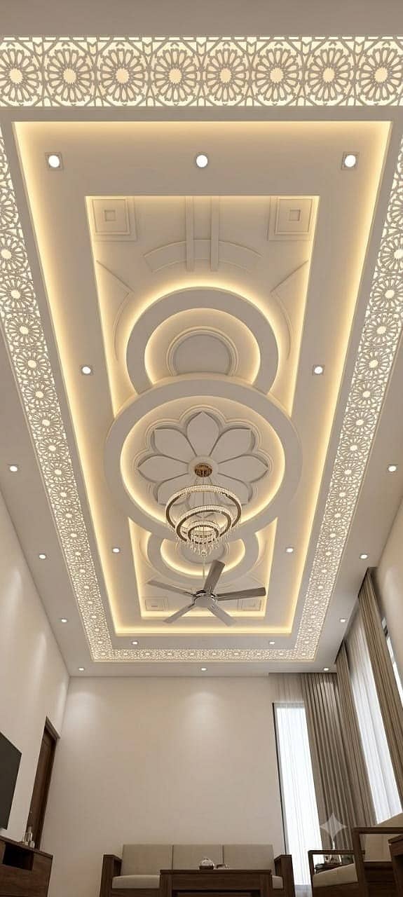false ceiling/pop ceiling/pvc ceiling/gypsum ceiling/dumpa ceiling 8