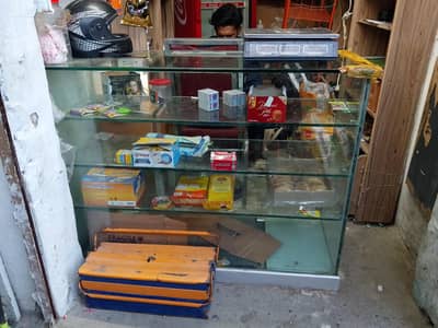 Shop display counter