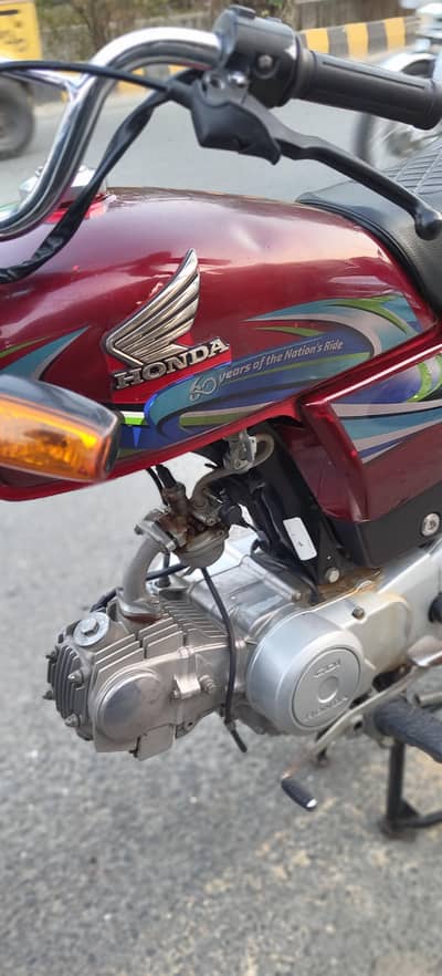 Honda CD70 2024 modal like a new brand