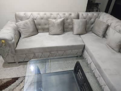 L shape sofa