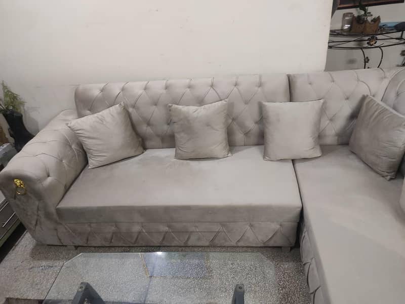 L shape sofa 2