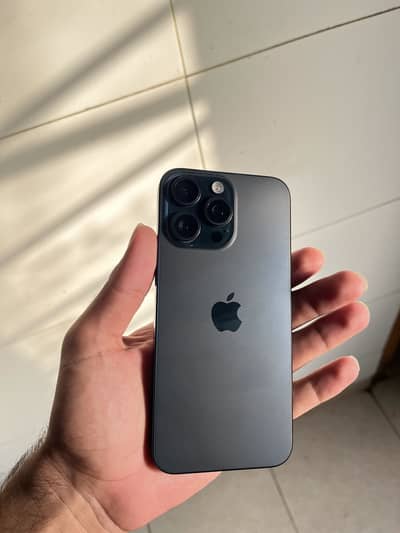 iPhone 15 Pro Max Blue Titanium with BOX