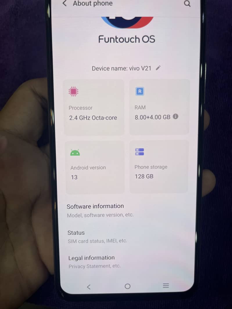 Vivo V21 2