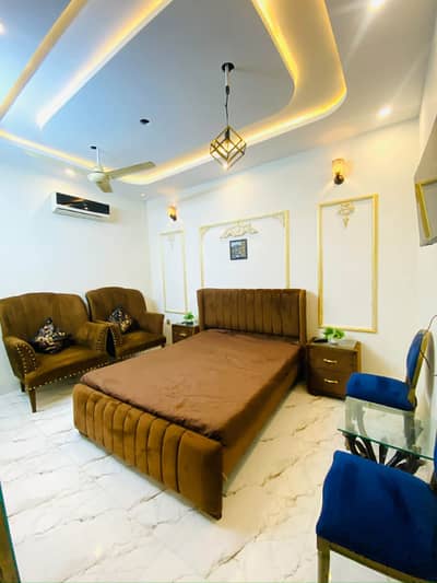 Daily Basis Apartment & Rooms Per day Perweek Short stay Available in E-11 Islamabad