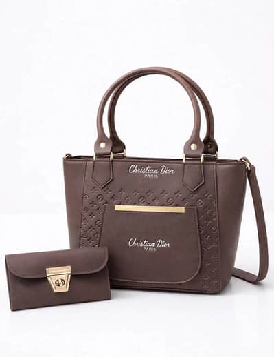 Christian Dior Paris - 2 Pcs Premium Handbag Set For Women 