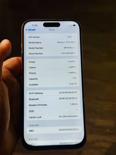 Apple iPhone 17 Pro Max