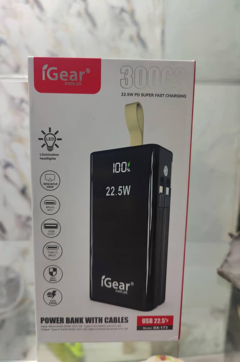 IGEAR 30000Mah 0