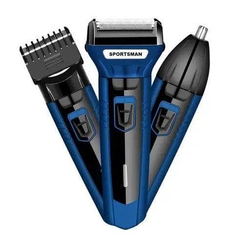 SM 550 3-in-1 Trimmer for Men – Multi-Functional Grooming Kit