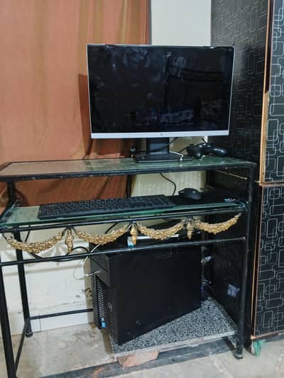 Dell Gaming PC With 24inch HP Led Good Gaming PC