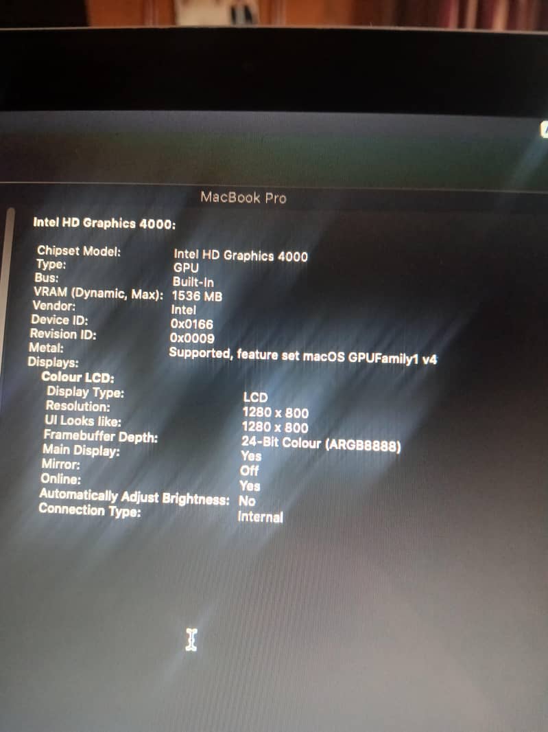 Macbook Pro 4