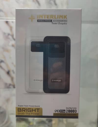 INTERLINK POWER BANK 20000MAH