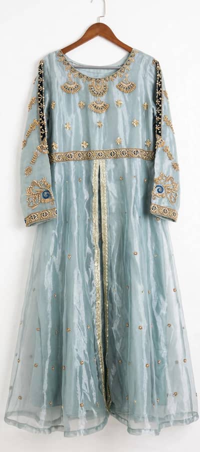 Embroidered maxi