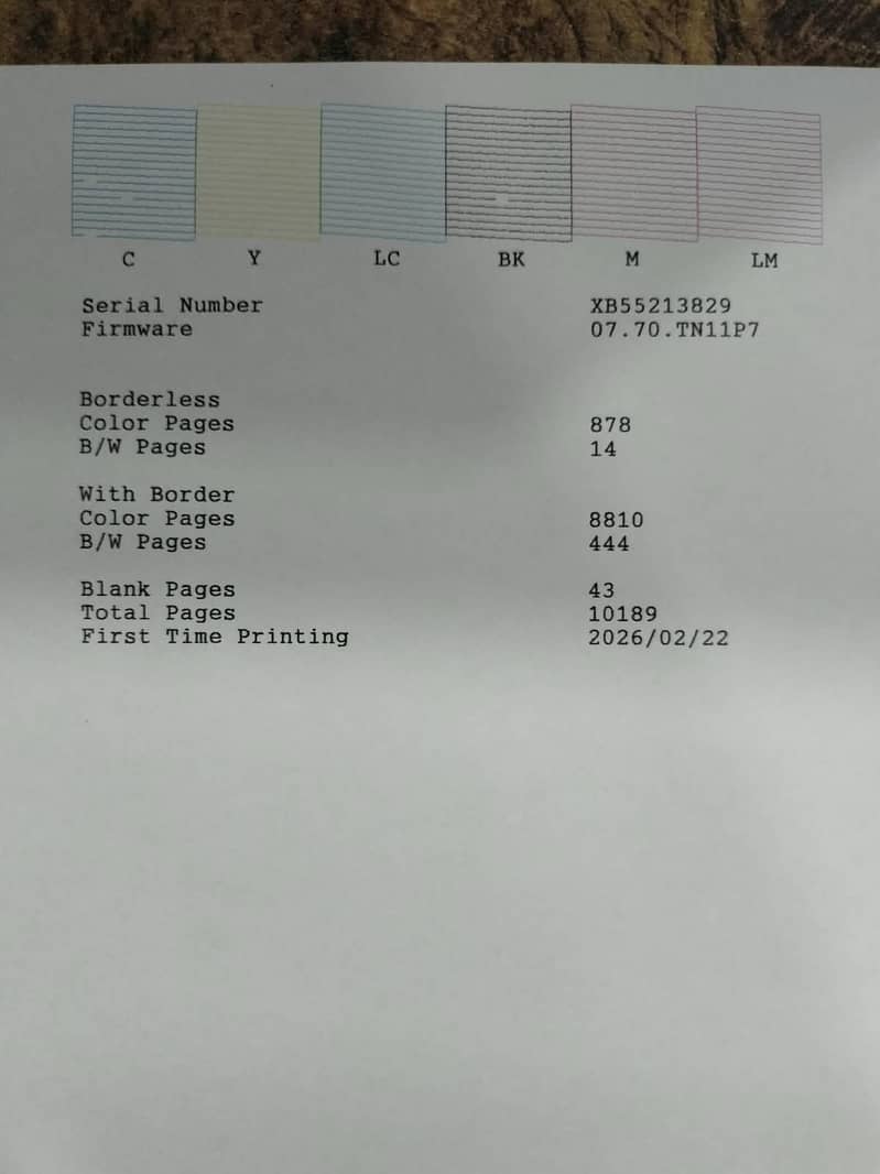 Epson L8050 0