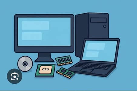 computer and laptop hardware and software services