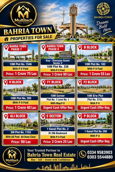 10marla plots for sale