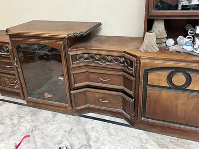 Antique tv cabinet is up for sale